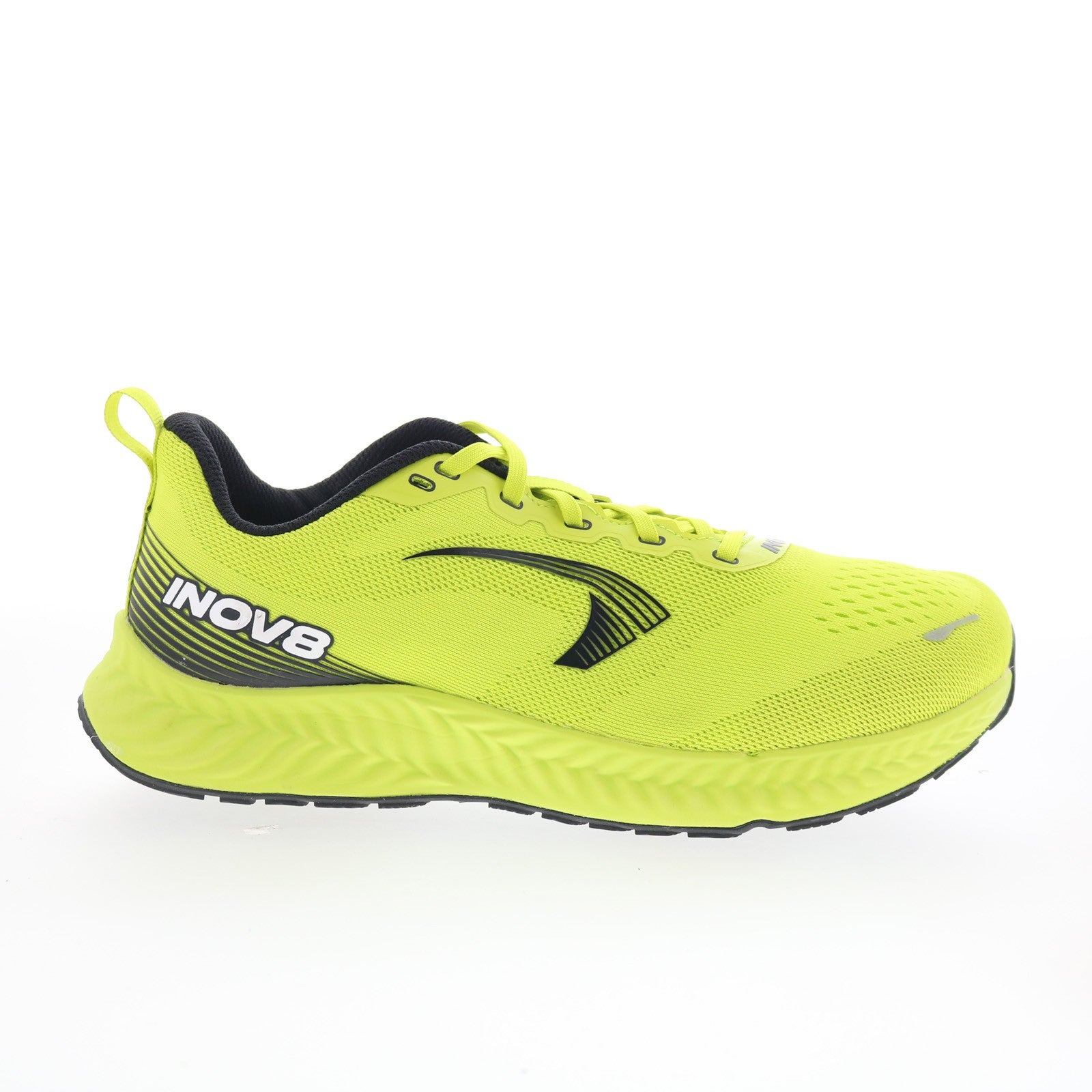 Men's Inov8 RoadFly, Lime/Black/White, 12.5 2E Wide