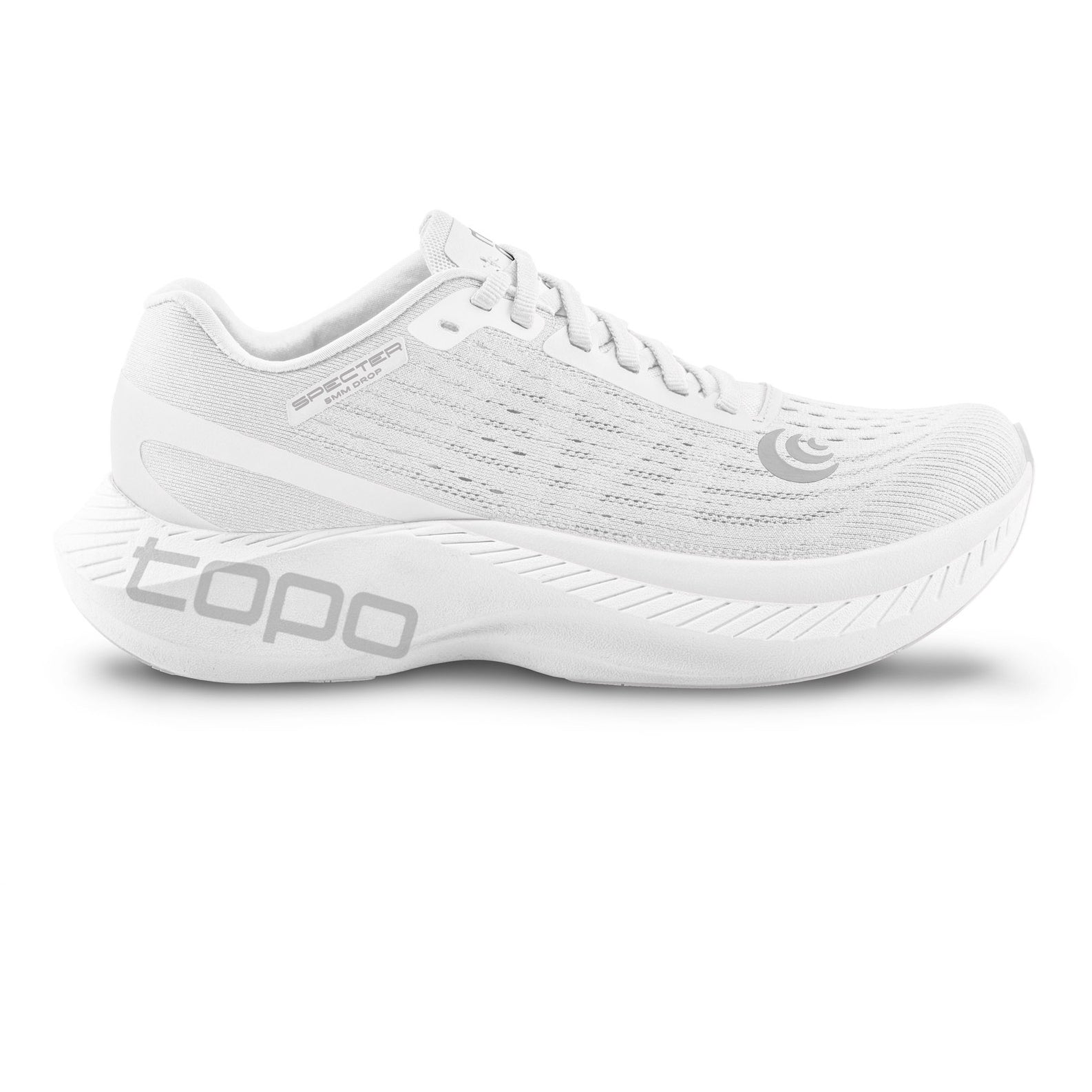 Men's Topo Athletic Specter, White/Grey, 11.5 D Medium