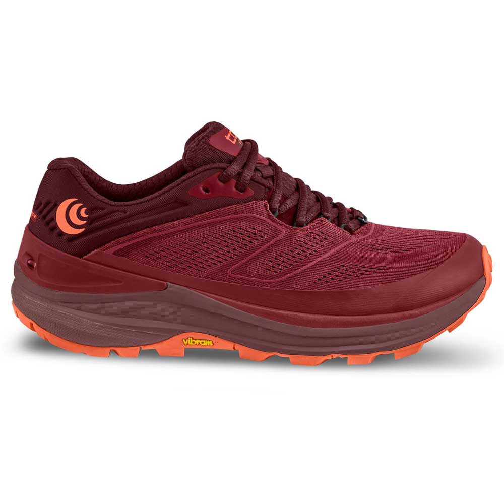 Women's Topo Athletic Ultraventure 2, Berry/Orange, 6 B Medium