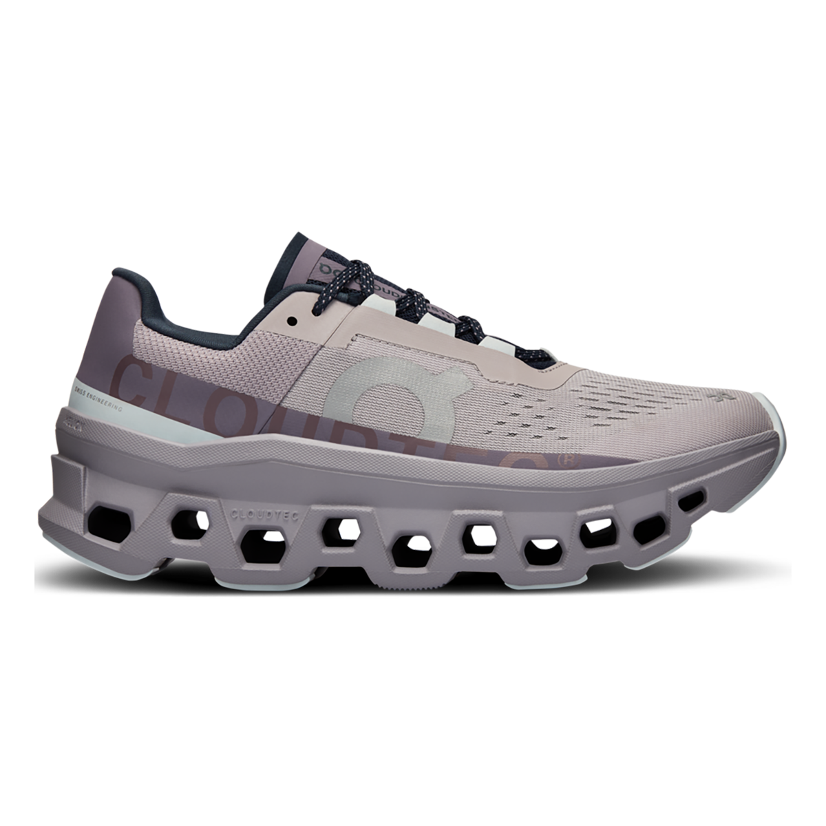 Women's On Cloudmonster, Pearl/Arctic, 10.5 B Medium
