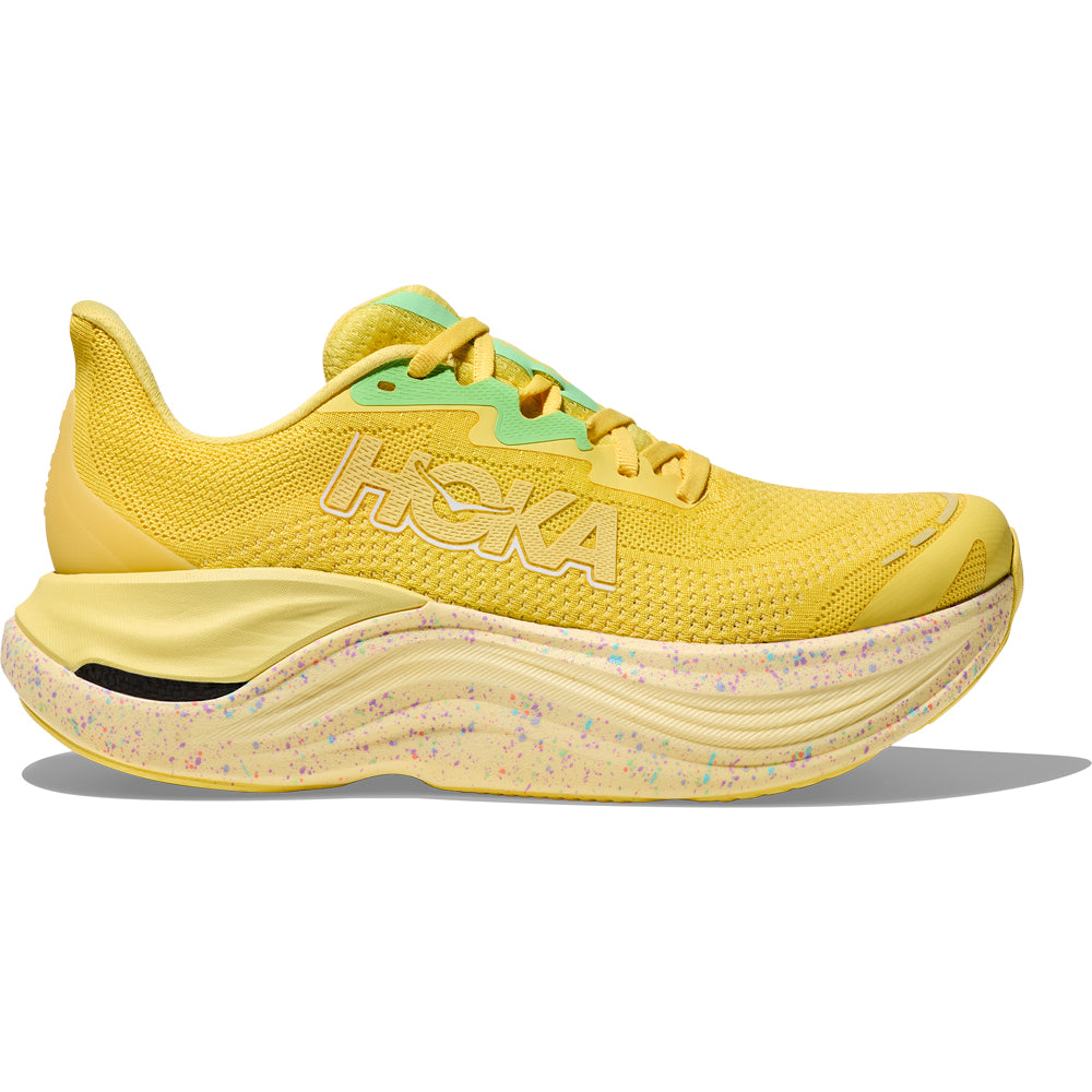 Women's Hoka Skyward X, Lemonade/Sunlight, 7 B Medium