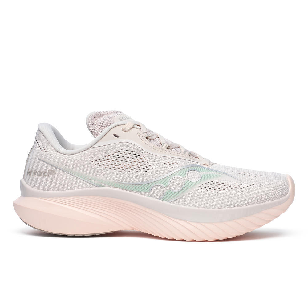 Women's Saucony Kinvara 15, Moon/Jade, 9.5 B Medium
