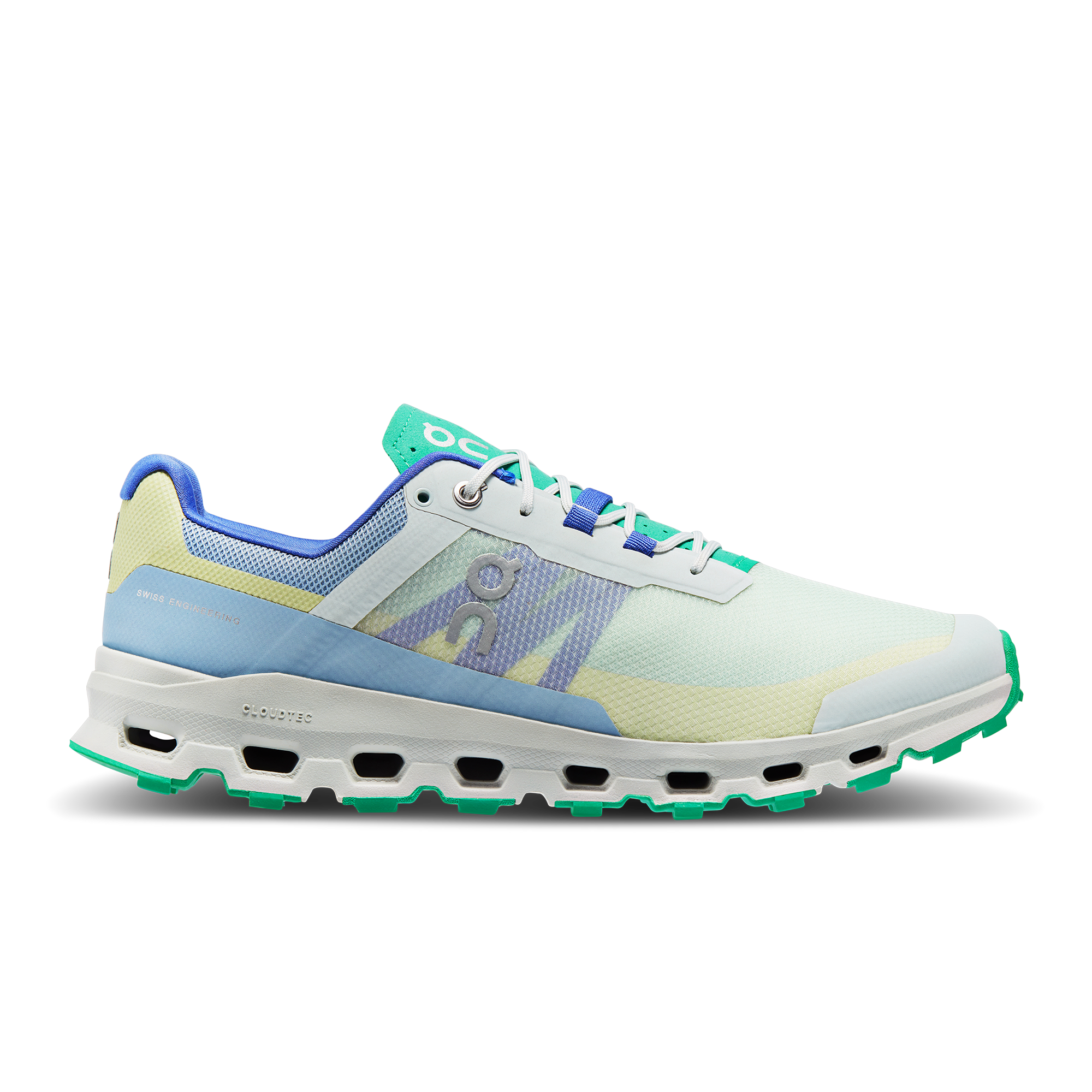 Men's On Cloudvista, Creek/Mint, 13 D Medium