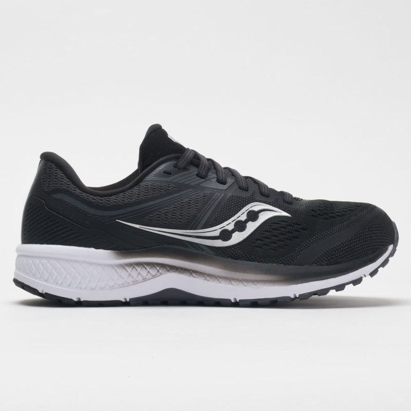 Women's Saucony Omni 19, Black/White, 10.5 B Medium