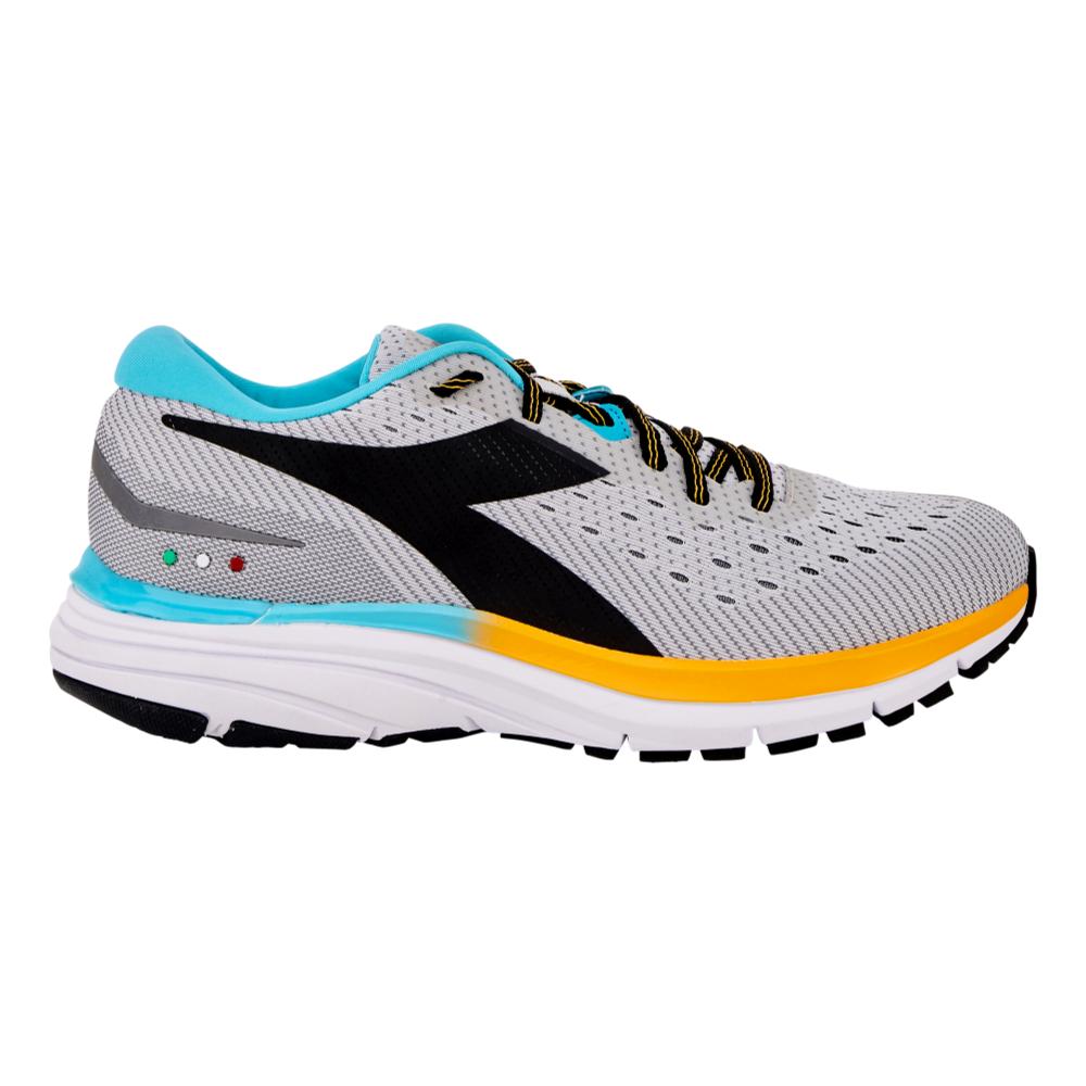 Men's Diadora Mythos Blushield 6, Silver DD/Black/Saffron, 10 D Medium