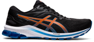 Men's Asics GT-1000 10, Black/Reborn Blue, 11.5 D Medium