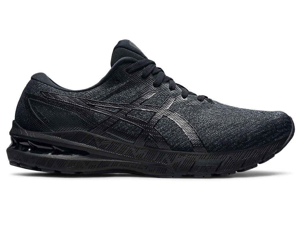 Men's Asics GT-2000 10, Black/Black, 9.5 2E Wide