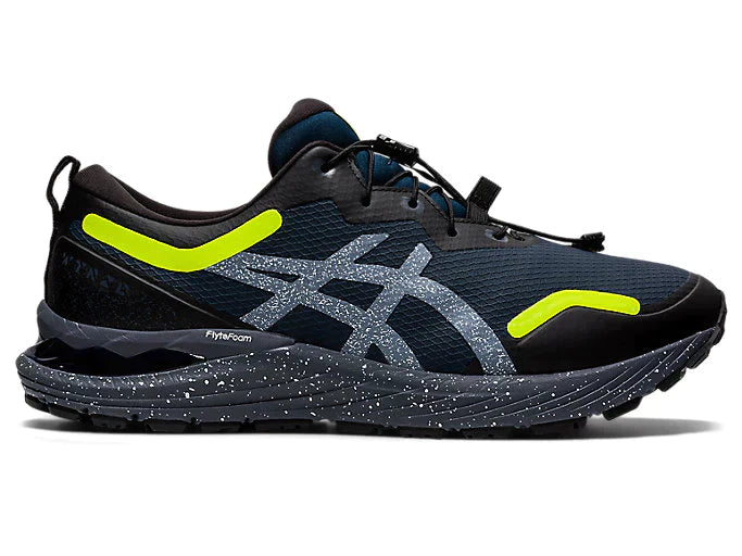 Men's Asics Gel-Cumulus 23 All Winter Long, French Blue/Safety Yellow, 8.5 D Medium