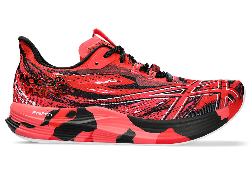 Men's Asics Noosa Tri 15, Electric Red/Diva Pink, 8 D Medium