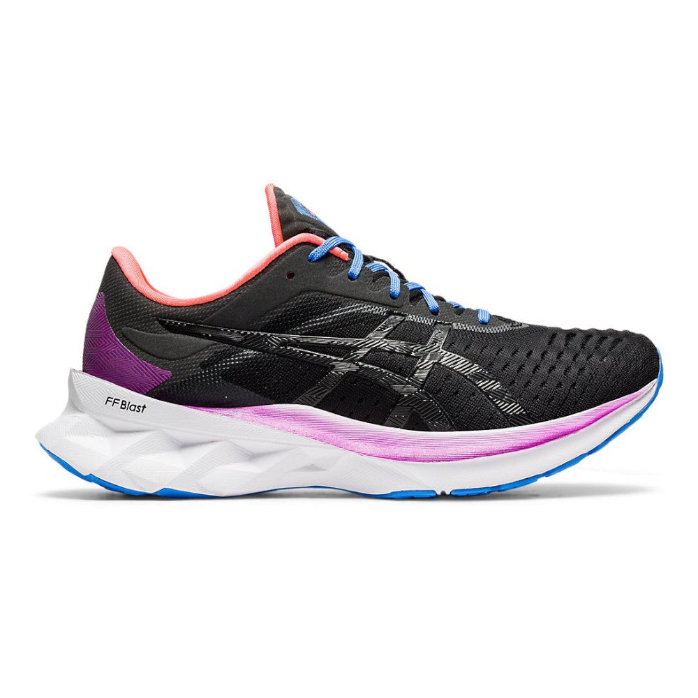 Women's Asics Novablast, Black/Black, 8.5 B Medium