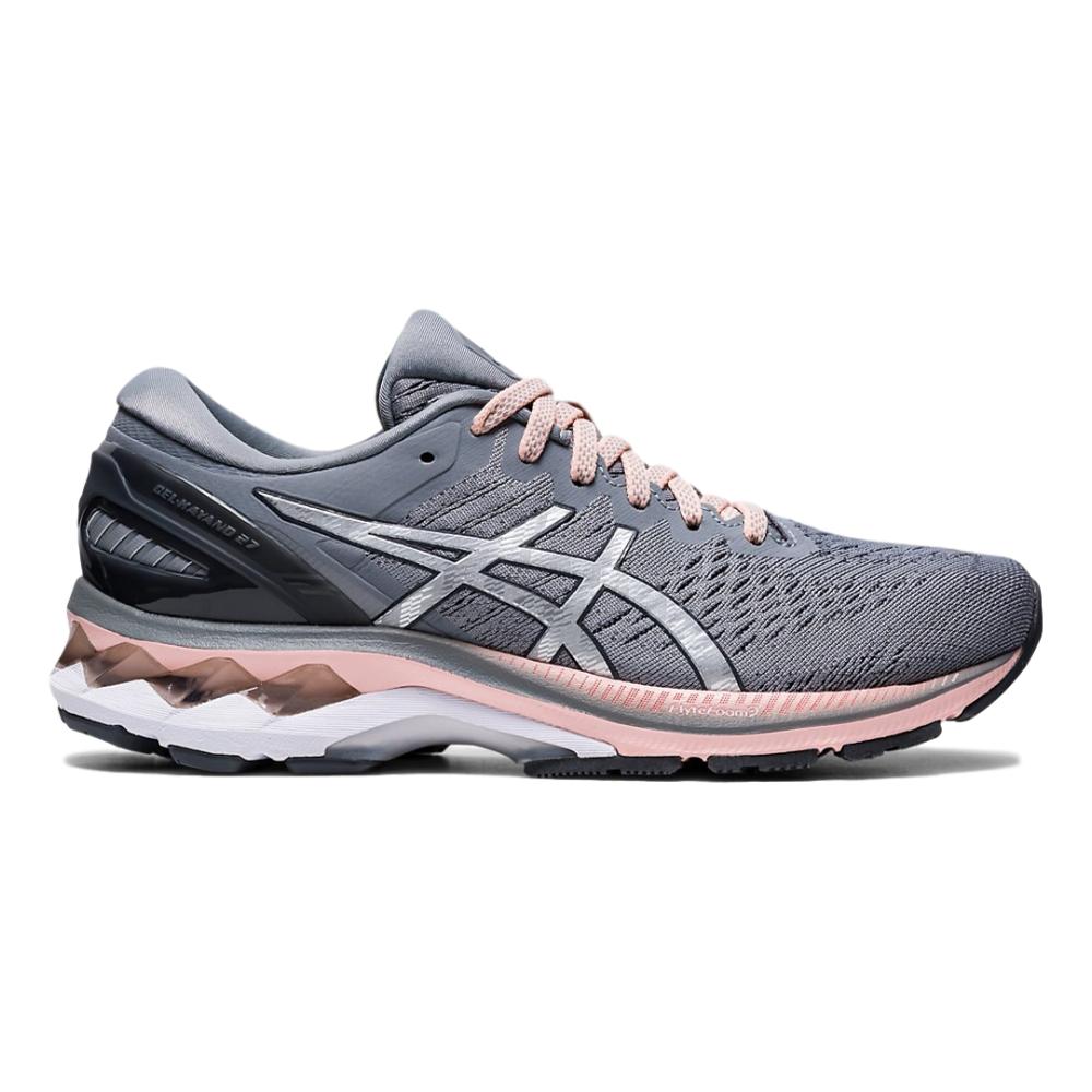 Women's Asics Gel-Kayano 27, Sheet Rock/Pure Silver, 10.5 D Wide