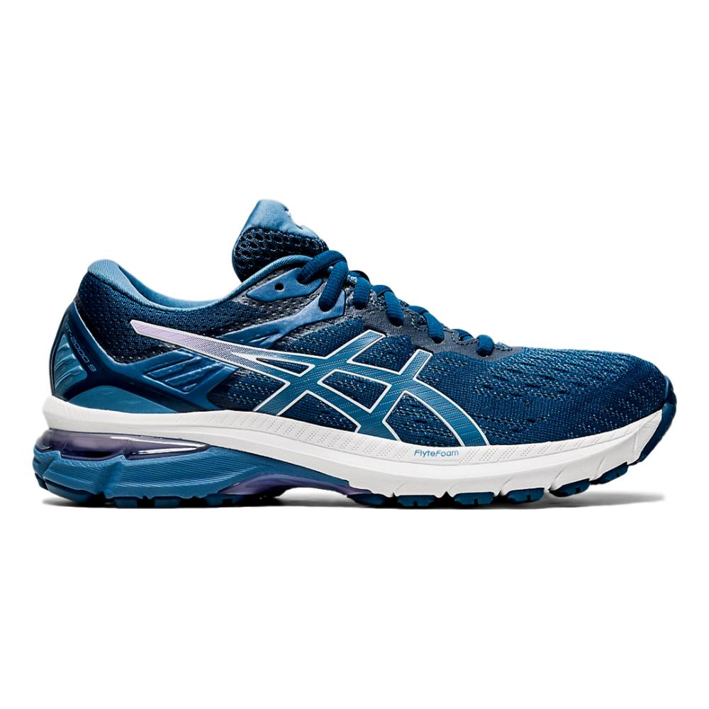 Women's Asics GT-2000 9, Mako Blue/Grey Floss, 8.5 B Medium