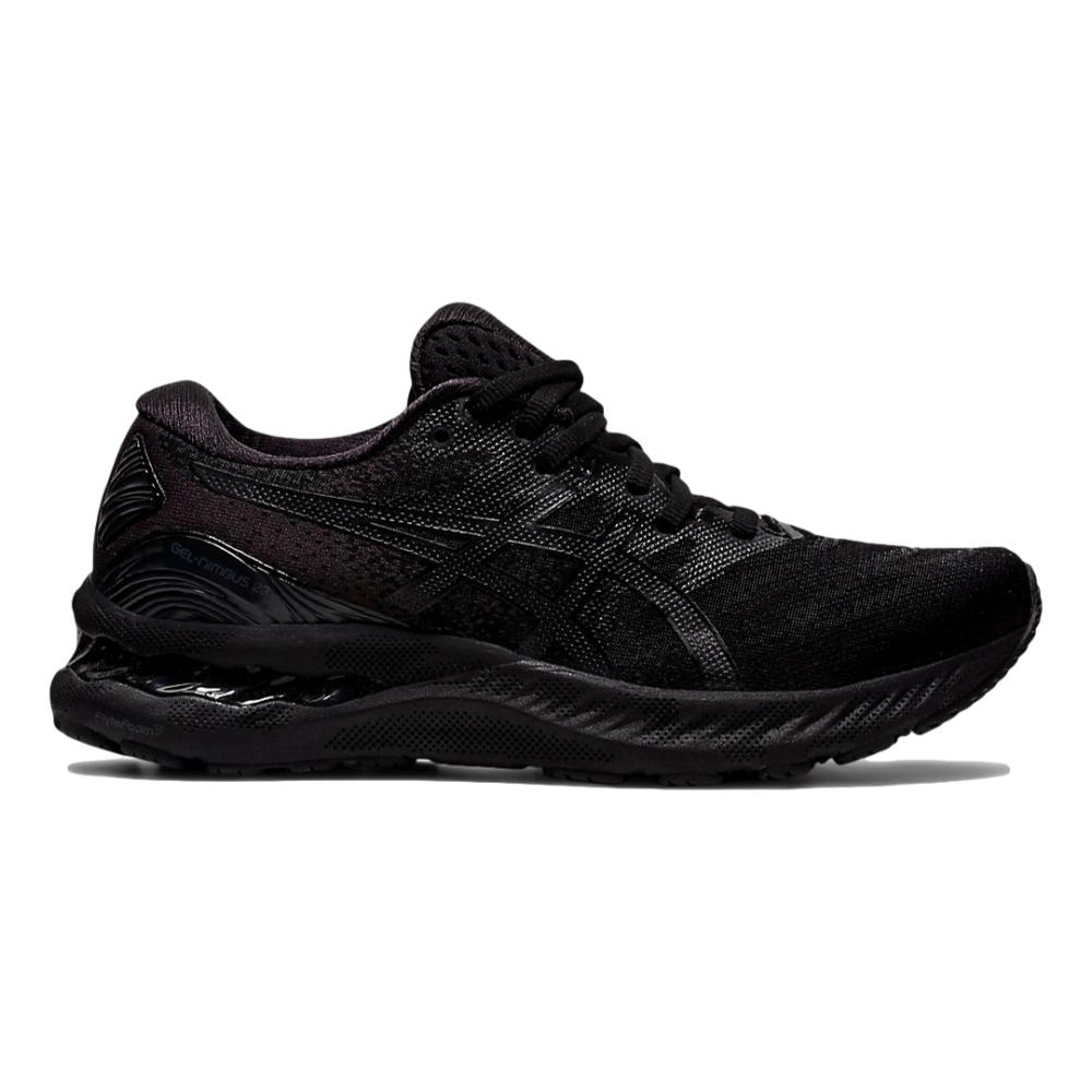 Women's Asics Gel-Nimbus 23, Black/Black, 10 B Medium