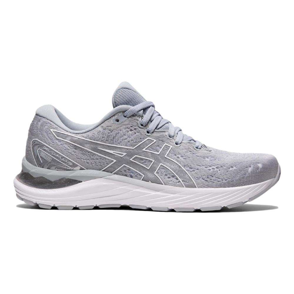 Women's Asics Gel-Cumulus 23, Piedmont Grey/White, 7.5 B Medium