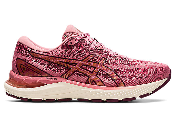 Women's Asics Gel-Cumulus 23, Smokey Rose/DEEP Mars, 9.5 B Medium