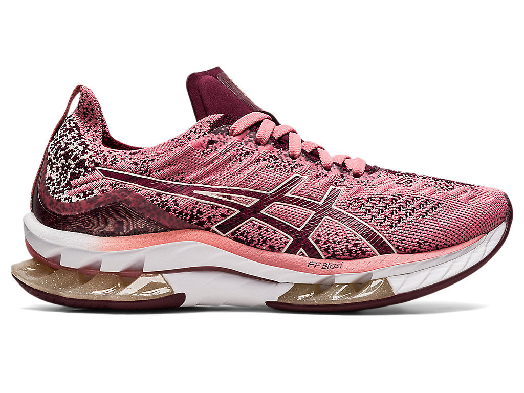Women's Asics Gel-Kinsei Blast, Smokey Rose/DEEP Mars, 8.5 B Medium