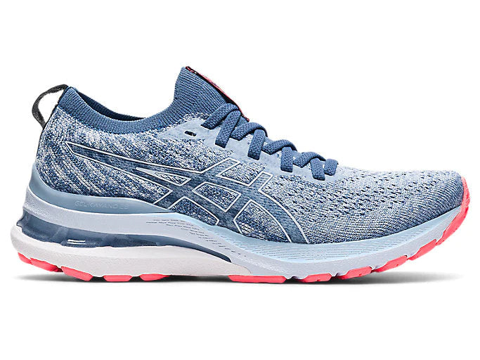 Women's Asics Gel-Kayano 28, Mist/Soft Sky, 6 B Medium
