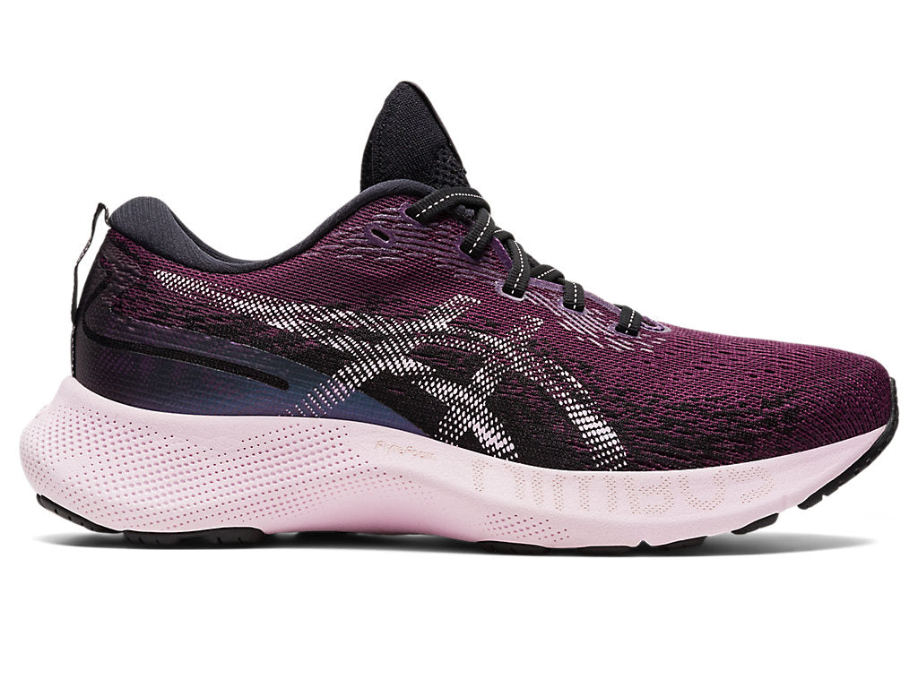 Women's Asics Gel-Nimbus Lite 3, Deep Plum Barley Rose, 12 B Medium