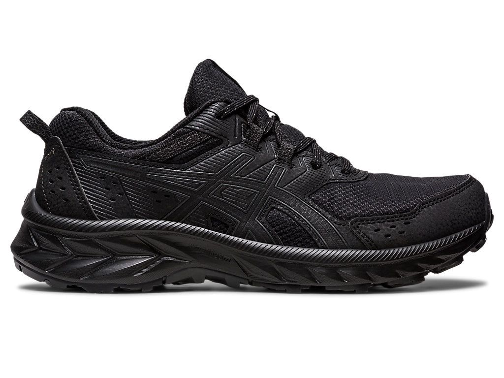 Women's Asics Gel-Venture 9, Black/Black, 7.5 B Medium