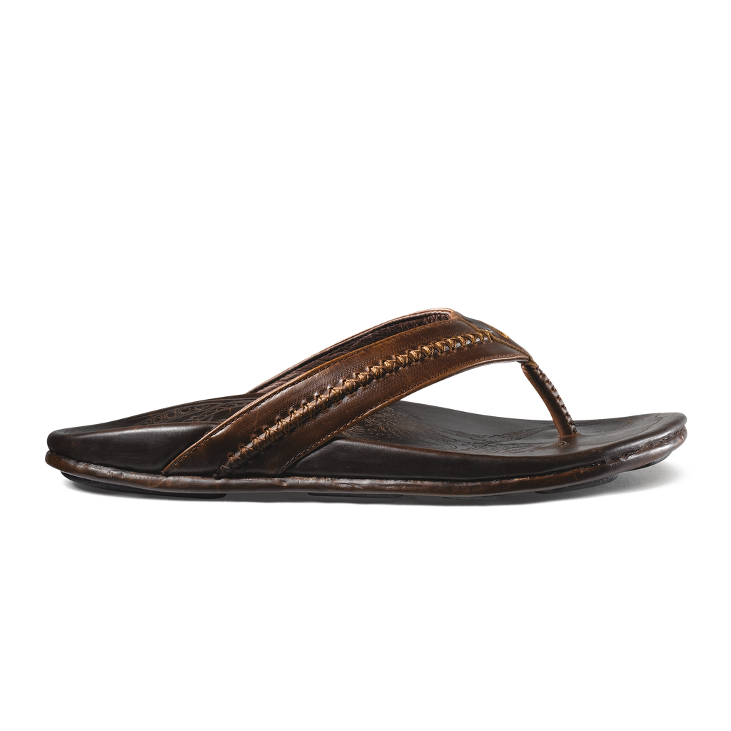 Men's Olukai Mea Ola, Dark Java, 9 D Medium