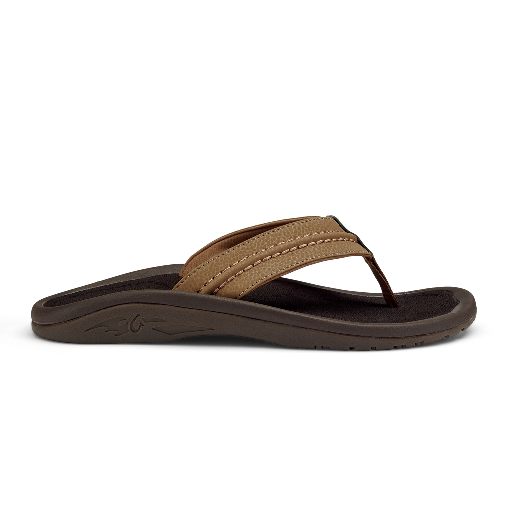 Men's Olukai Hokua, Tan, 8 D Medium