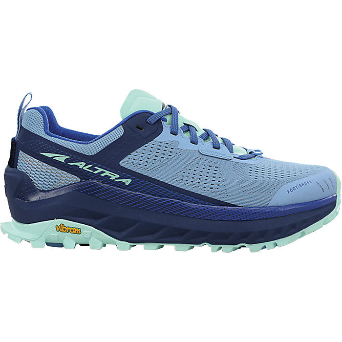 Women's Altra Olympus 4, Navy/Light Blue, 9 B Medium