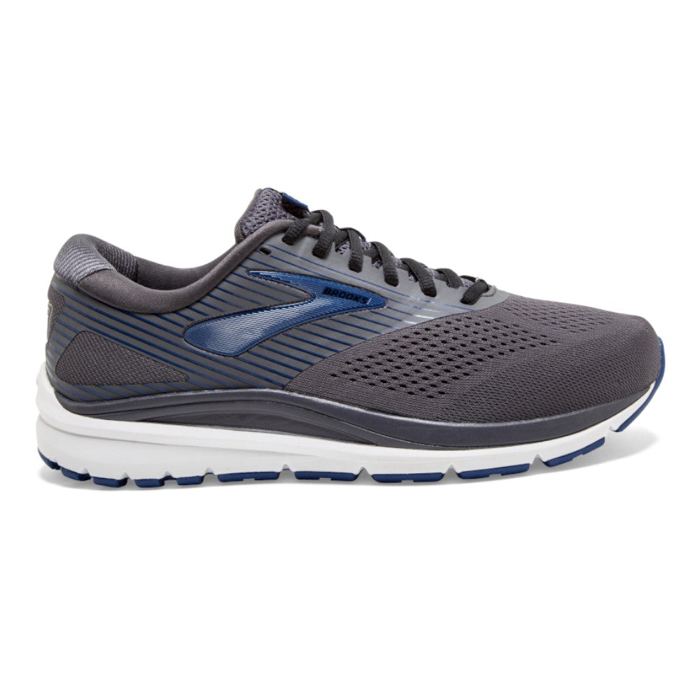 Men's Brooks Addiction 14, Grey/Blue, 12 4E Extra Wide