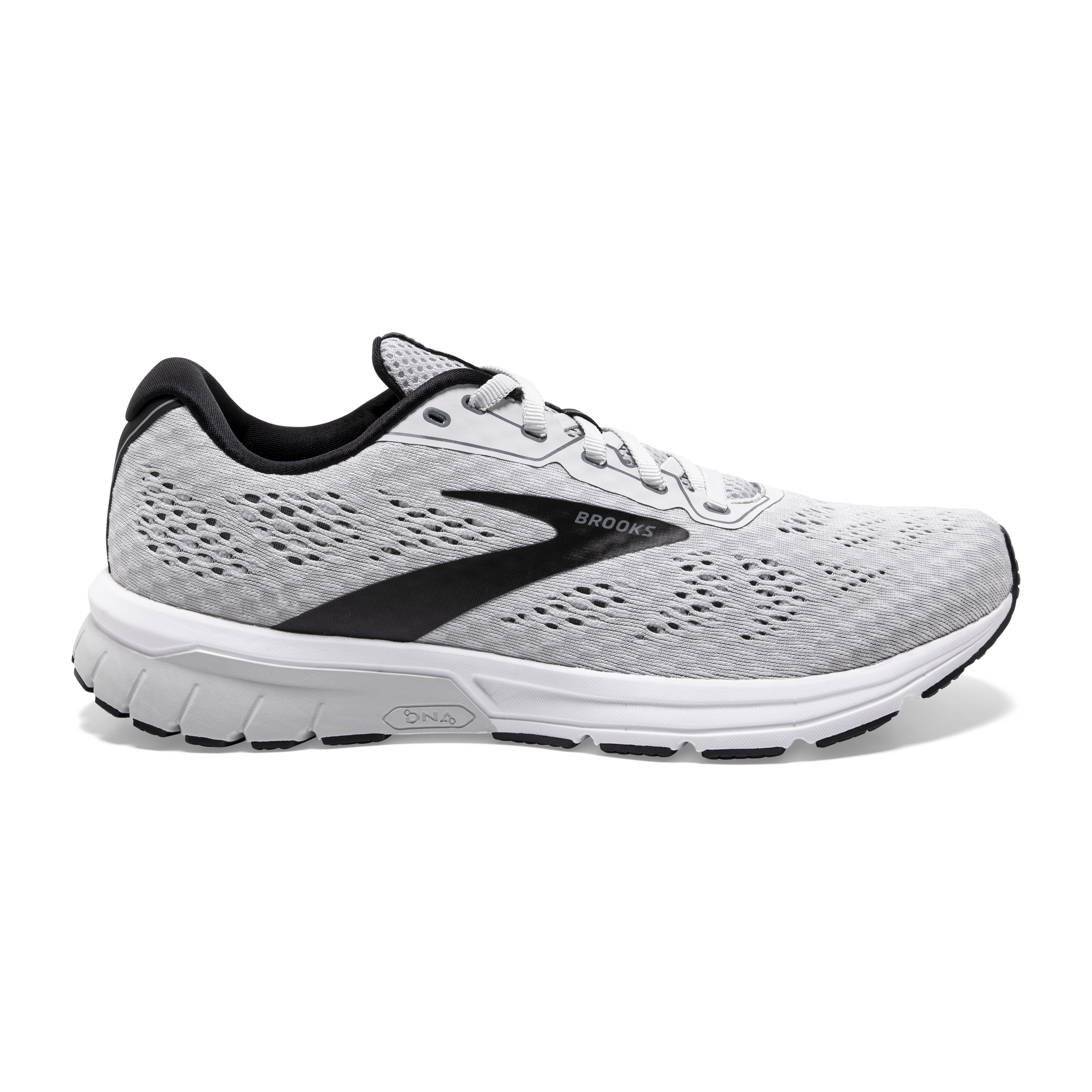 Men's Brooks Anthem 4, Grey/Black/White, 11 D Medium