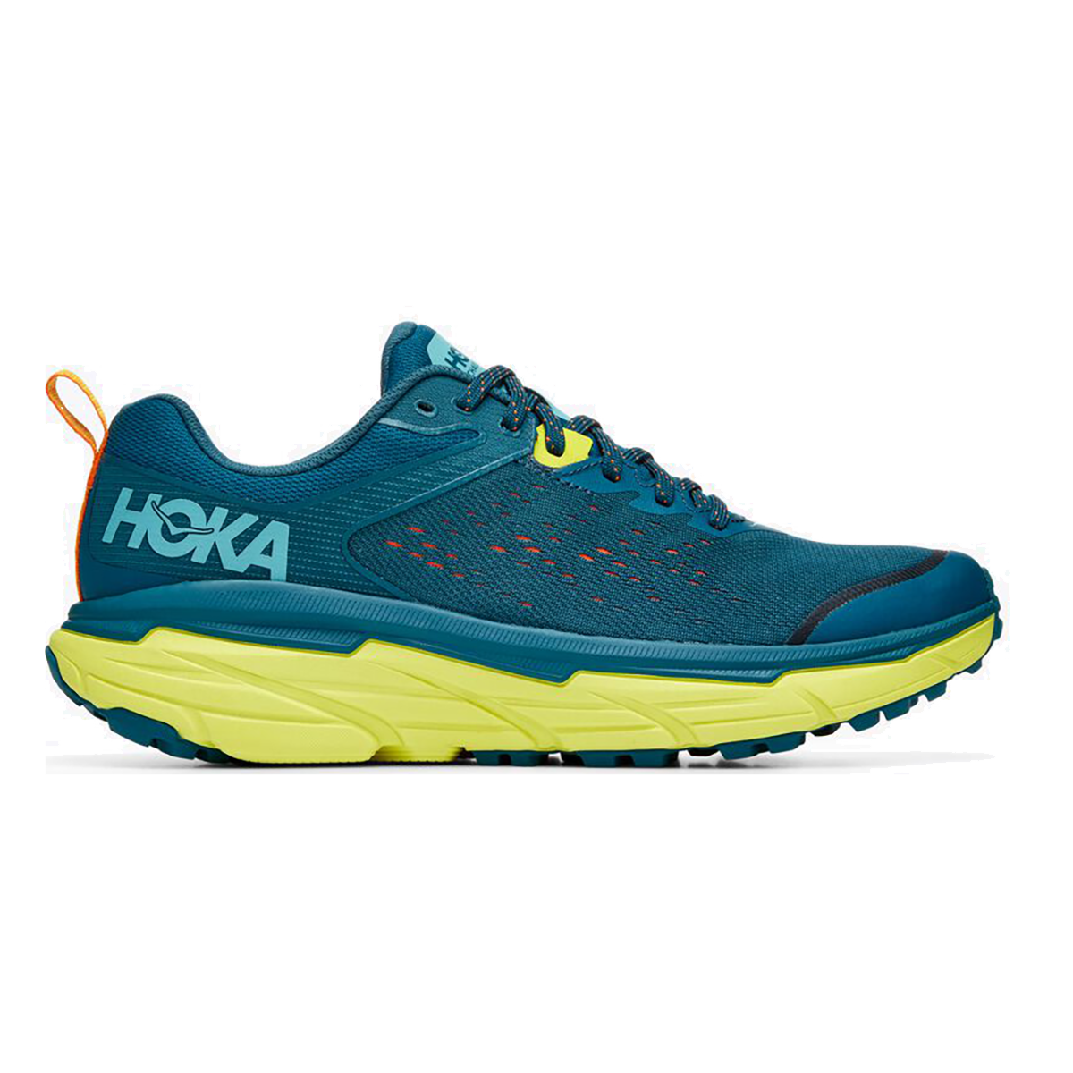 Men's Hoka Challenger ATR 6, Blue Coral/Evening Primrose, 12 D Medium