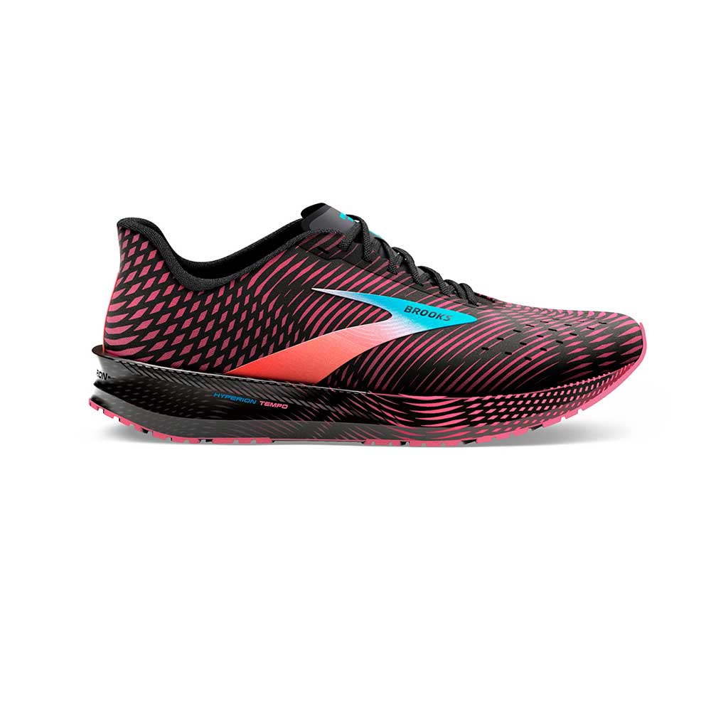 Men's Brooks Hyperion Tempo, Coral/Cosmo/Phantom, 12 D Medium