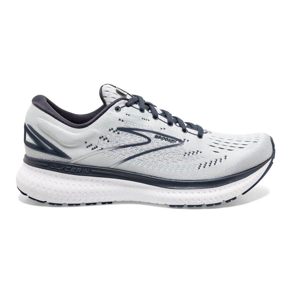 Women's Brooks Glycerin 19, Grey/Ombre/White, 11 2A Narrow