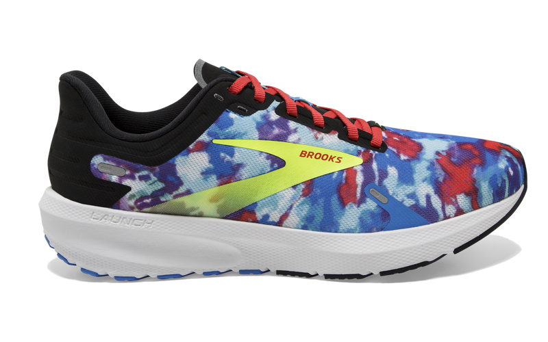 Women's Brooks Launch 9, Black/Blue/Nightlife, 9 B Medium