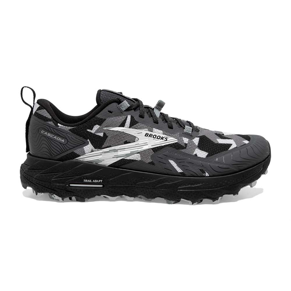 Women's Brooks Cascadia 17, Black/Ebony/Oyster, 10.5 B Medium