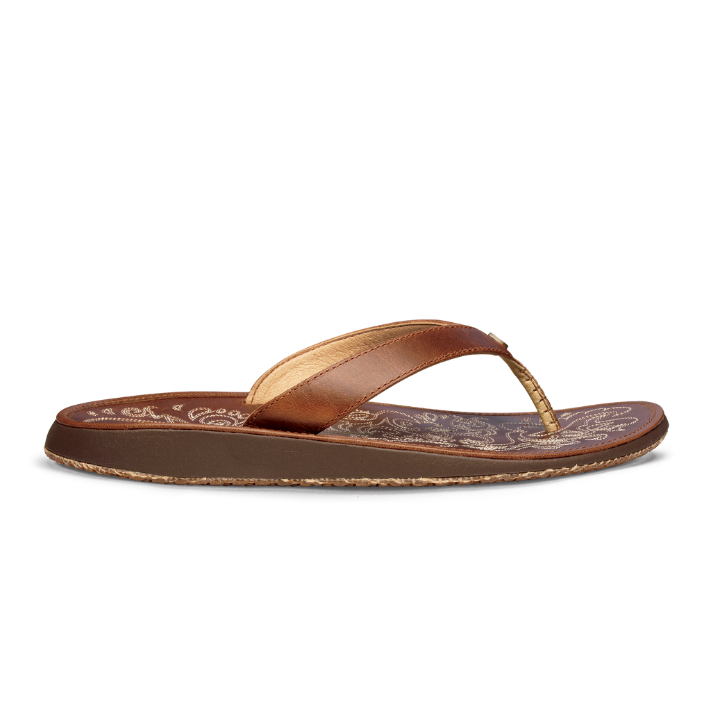 Women's Olukai Paniolo, Natural, 7 B Medium