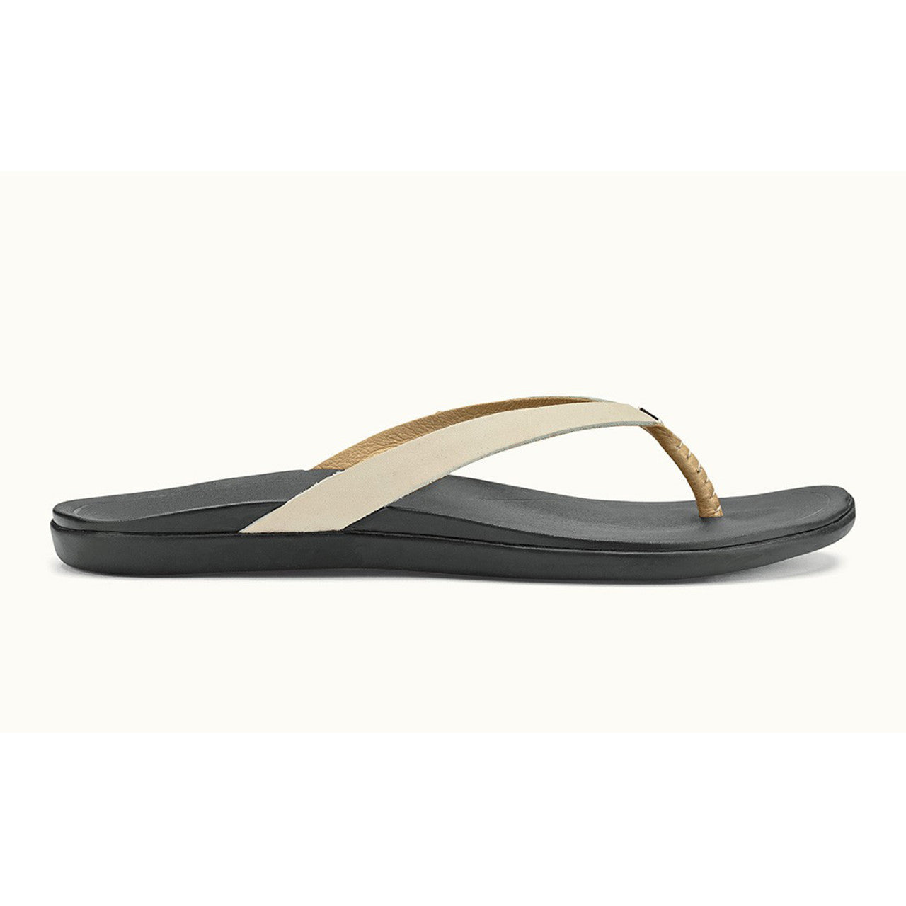 Women's Olukai Ho'opio, Tapa/Black, 10 B Medium