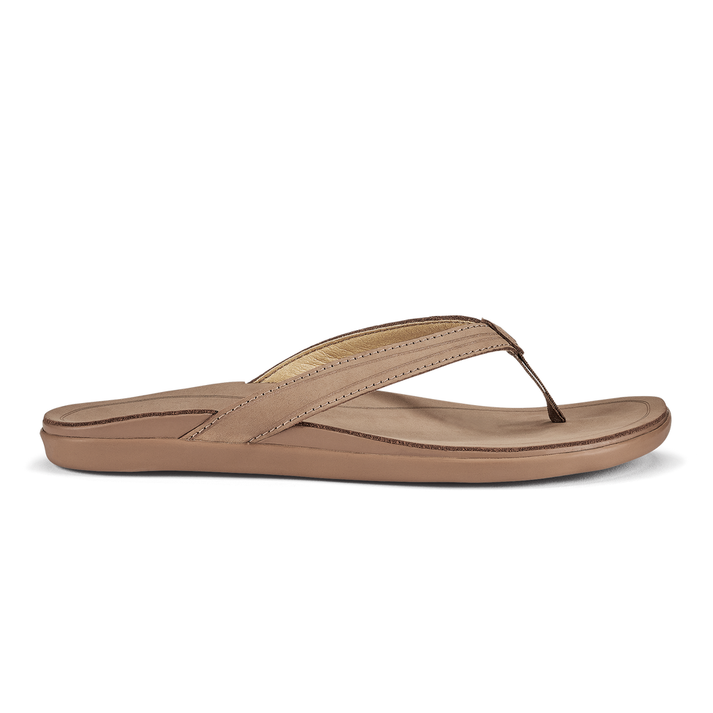 Women's Olukai Aukai, Tan, 7 B Medium