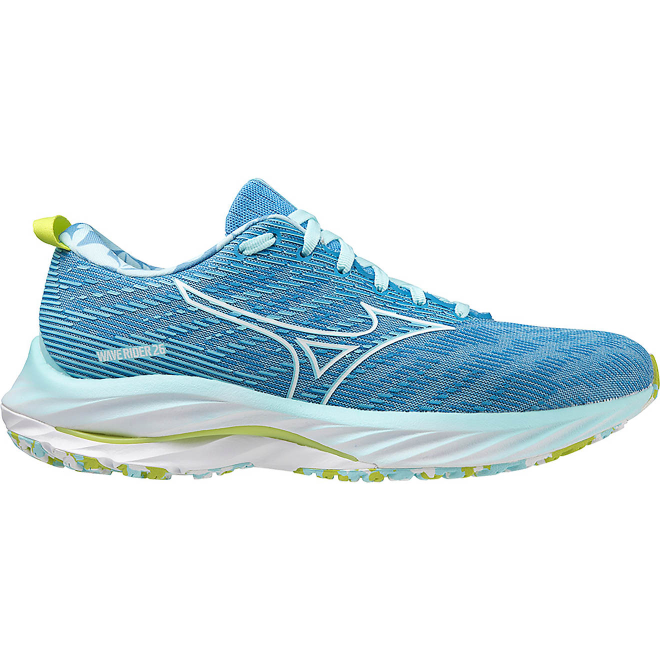 Women's Mizuno Wave Rider 26 Roxy, Atomizer/White, 7 B Medium