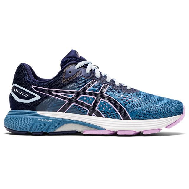 Women's Asics GT-4000 2, Grey Floss/Peacoat, 11 B Medium