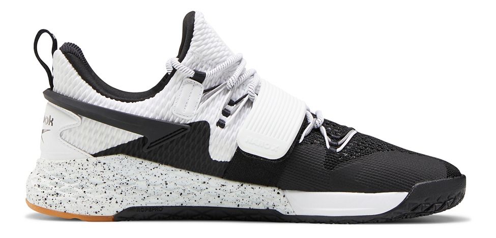 Men's Reebok Nano X Froning, Black/White, 12.5 D Medium