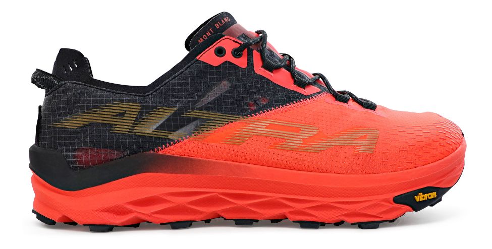 Women's Altra Mont Blanc, Coral/Black, 10 B Medium