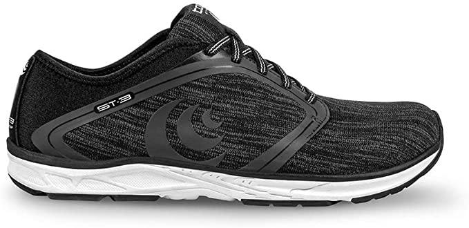Men's Topo Athletic ST-3, Black/Grey, 10 D Medium