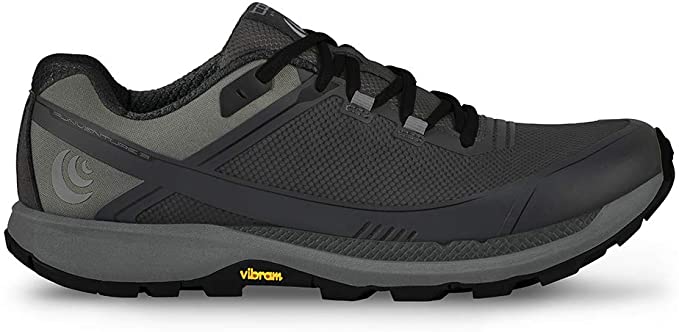 Women's Topo Athletic Runventure 3, Black/Grey, 11 B Medium