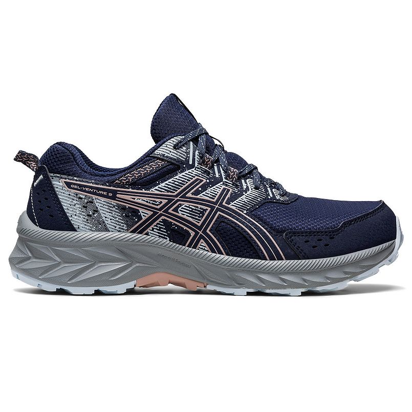 Women's Asics Gel-Venture 9, Midnight/Fawn, 10.5 B Medium