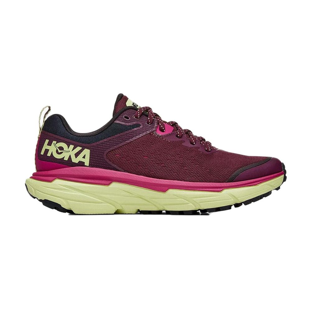 Women's Hoka Challenger ATR 6, Grape Wine/Butterfly, 8 B Medium
