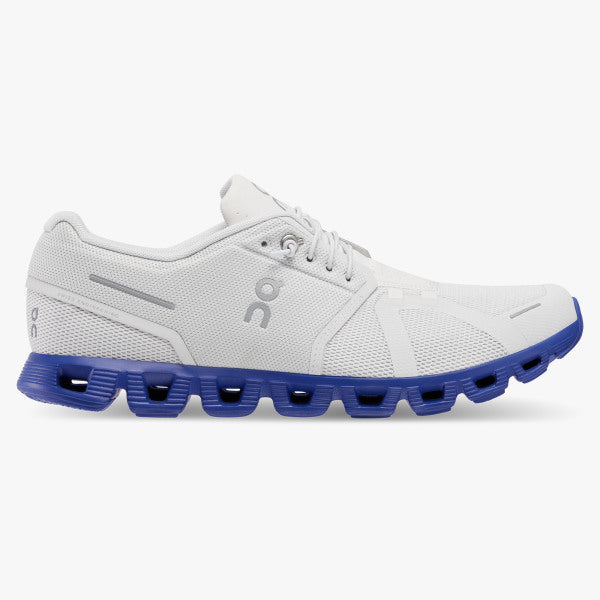 Men's On Cloud 5, Frost/Indigo, 9.5 D Medium