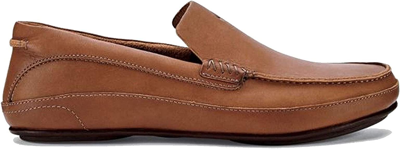 Men's Olukai Kulana, Fox/Dark Wood, 10.5 D Medium