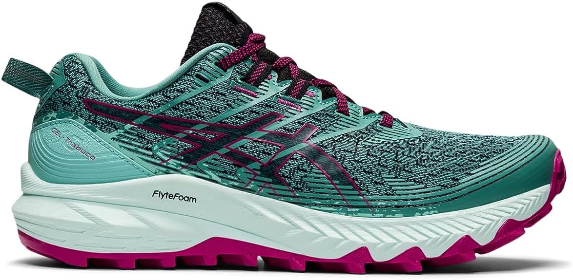 Women's Asics Gel-Trabuco 10, Sage/Black, 9 B Medium