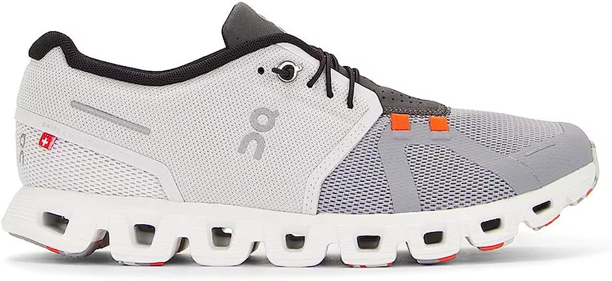 Men's On Cloud 5 Fuse, Frost/Alloy, 11.5 D Medium