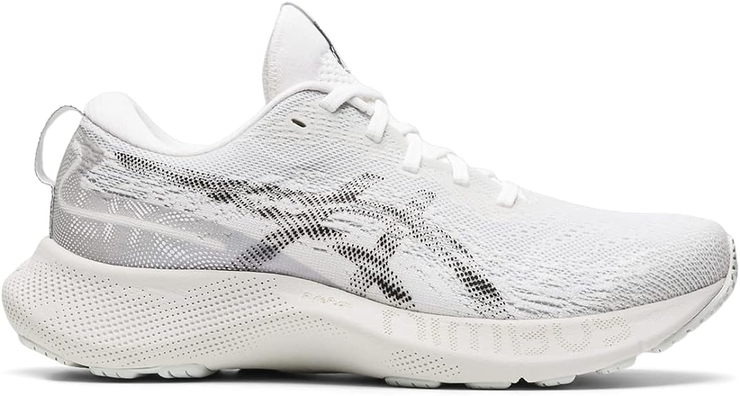 Women's Asics Gel-Nimbus Lite 3, White/Black, 7 B Medium