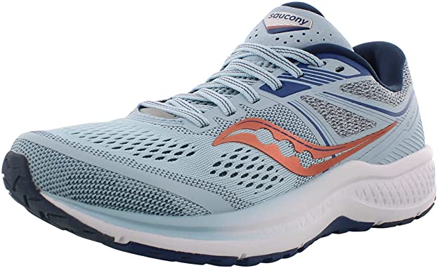 Women's Saucony Omni 19, Sky/Storm, 10.5 B Medium